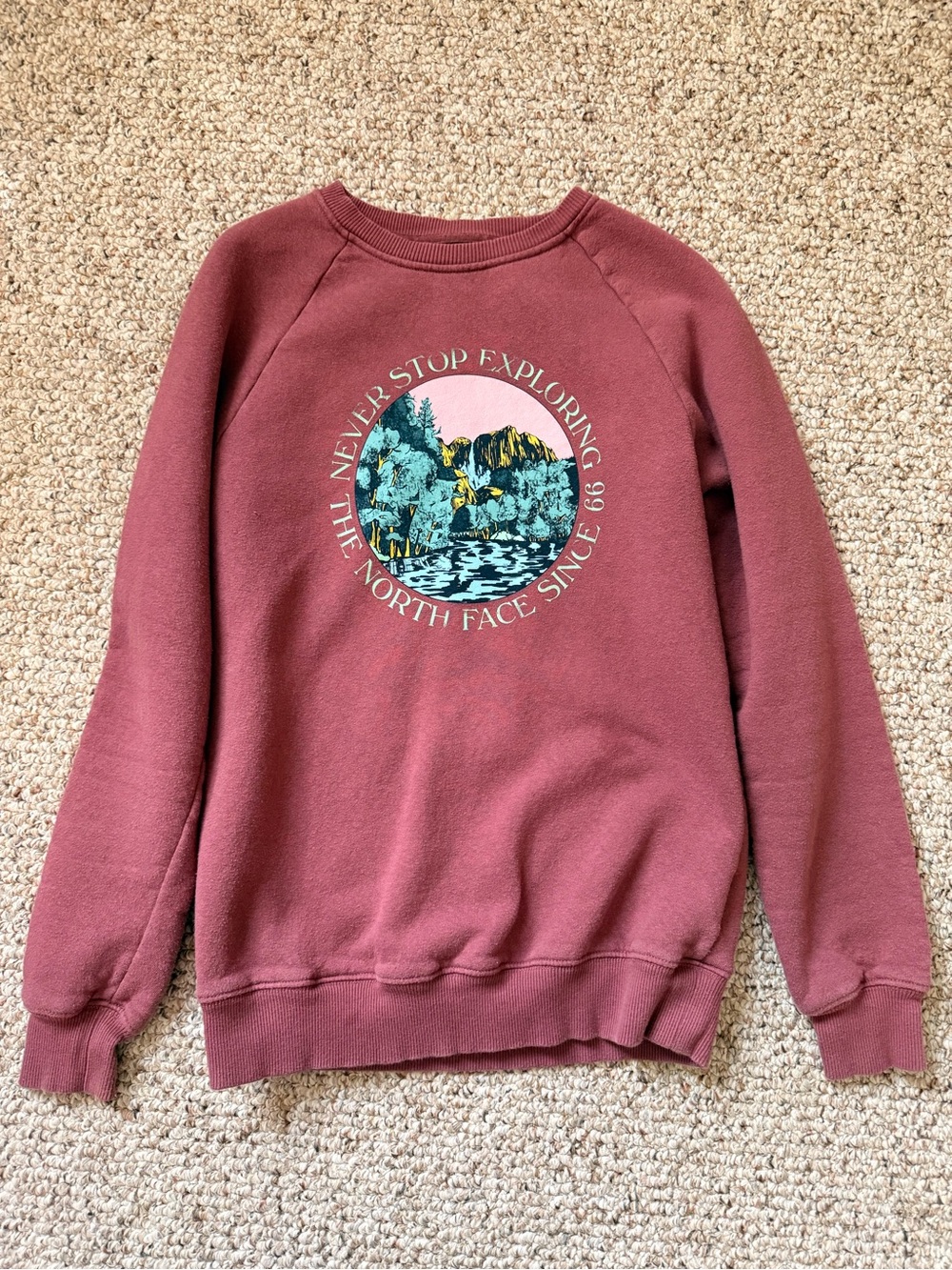 The North Face Women's Rosewood Graphic Crewneck Sweatshirt